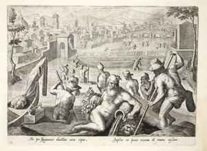 Method of Catching Fish in Shallow Water Using Nets, Illustration from 